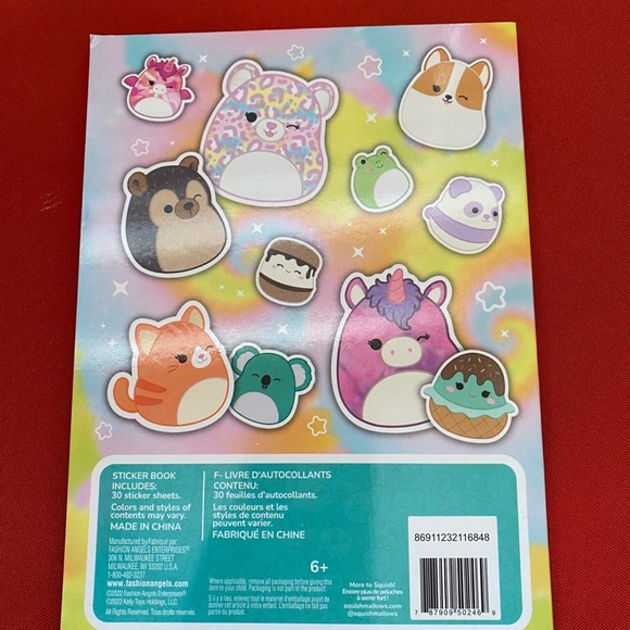 Squishmallow Sticker Set - Picture 6 of 6